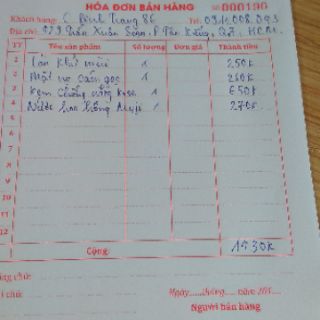 Combo đồ HCM