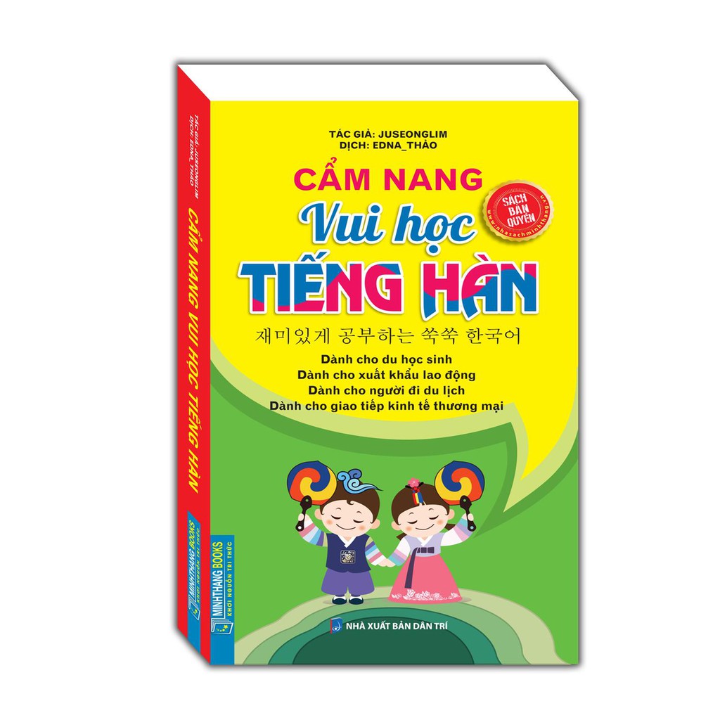Sách - Cẩm nang vui học tiếng Hàn (bìa mềm)