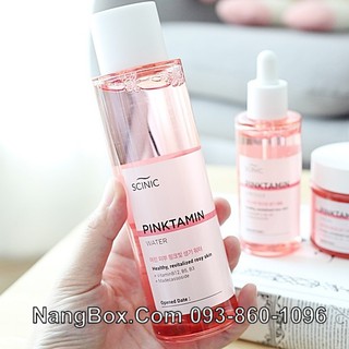 Toner Dưỡng Da Trắng Hồng SCINIC PINKTAMIN WATER