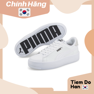 Giày Puma Lily Platform L Wns trắng 384617 01 bill hàn