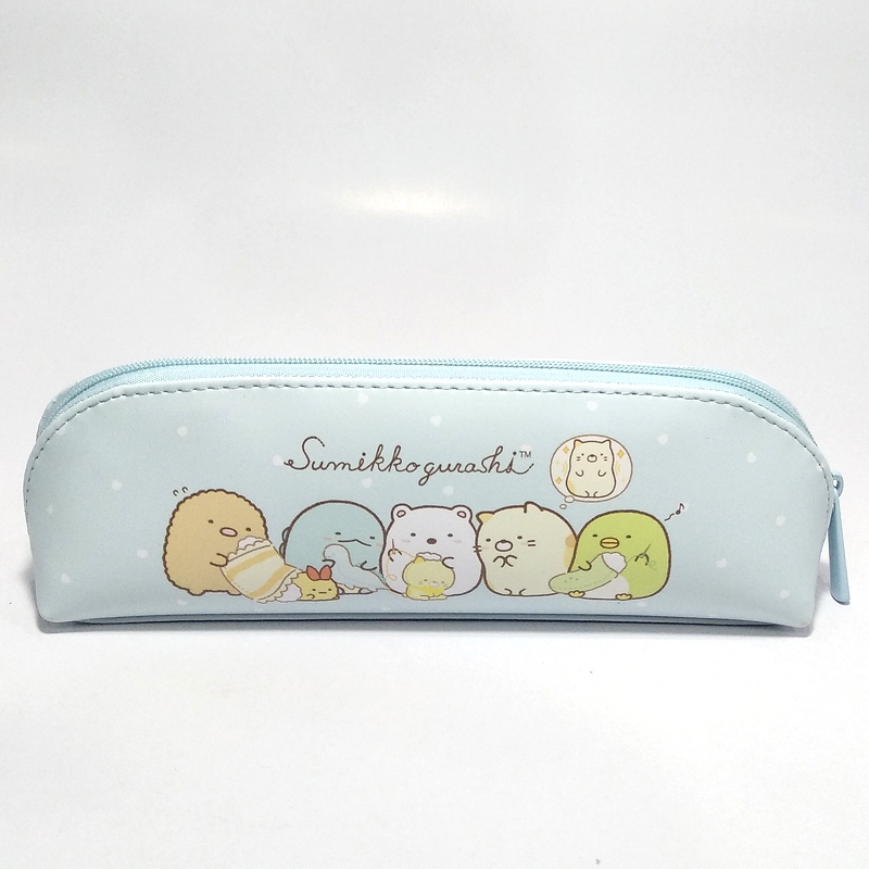 Bóp Viết Banana 3 Sumikko Gurashi - Dây Kéo Màu Xanh - Magic Channel