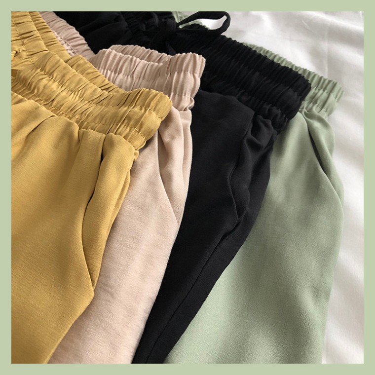 Quần đùi nữ, Quần sóoc nữ màu pastel trẻ trung duyên dáng | BigBuy360 - bigbuy360.vn