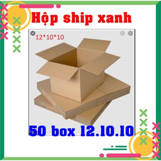 50 Hộp carton 12*10*10cm😍FREESHIP, thùng đóng hàng,đồng hồ,  mỹ phẩm