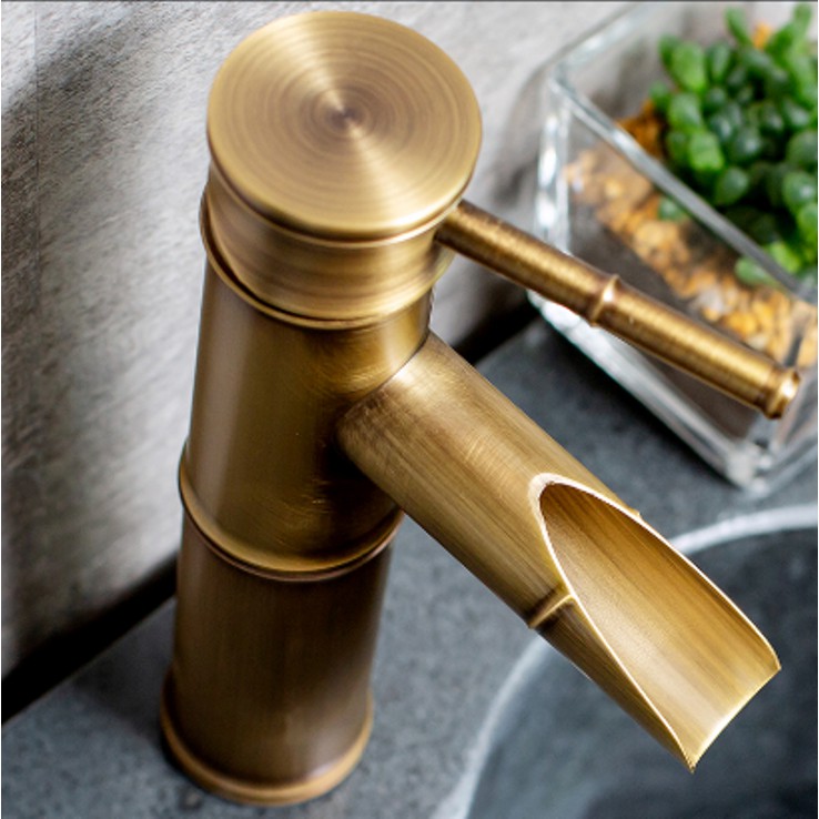 Vòi Lavabo nóng lạnh phong cách giả cổ - style 1 | BigBuy360 - bigbuy360.vn