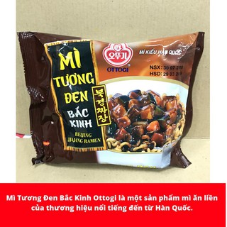 Mì Ottogi tương đen Bắc Kinh gói 135g