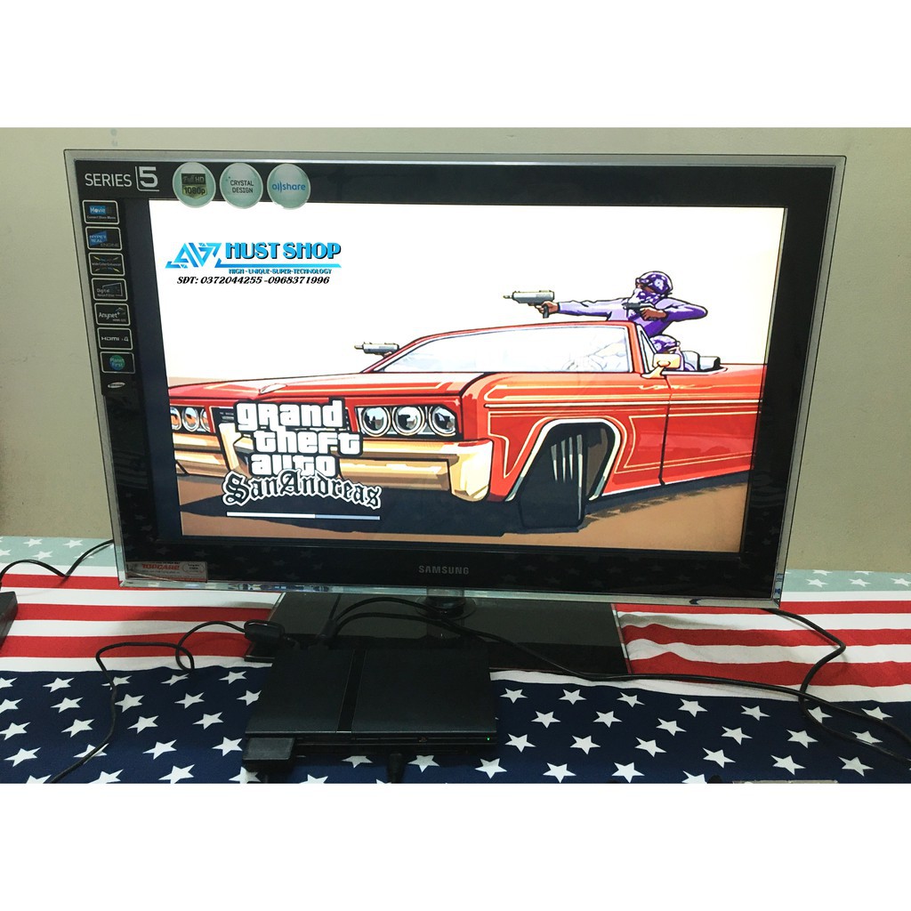 Máy Chơi Game PS2  Kèm Ổ Cứng 320GB Full 5000+ Games PS2/PS1/NES/SNES/ARCADE...