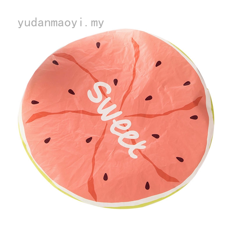 Mũ Trùm Tóc Khi Tắm Chống Thấm Nước Họa Tiết Trái Cây Cho Nữ