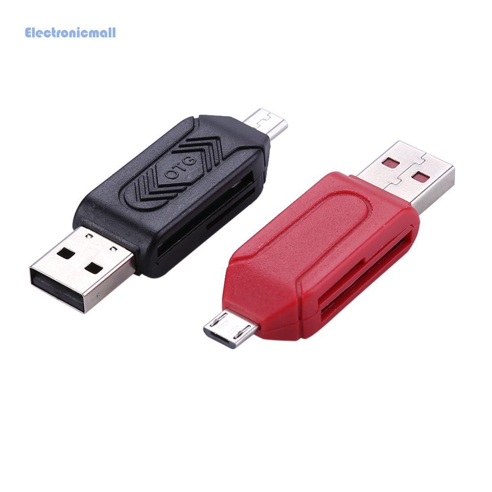 Đầu Đọc Thẻ Nhớ Đa Năng 2 Trong 1 Usb 2.0 Otg Tf / Sd