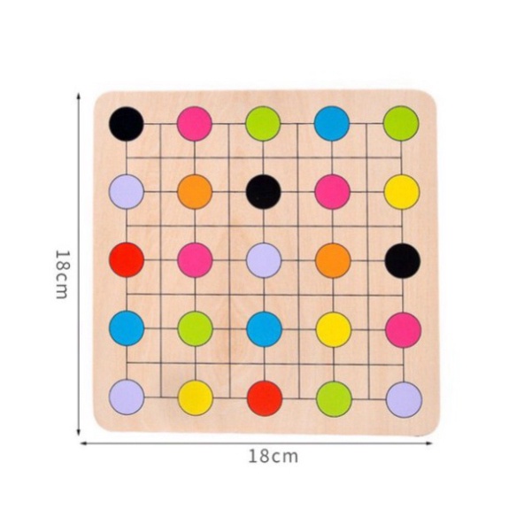 Trò chơi Montessori - Chim cánh cụt tìm màu (1382CCC)