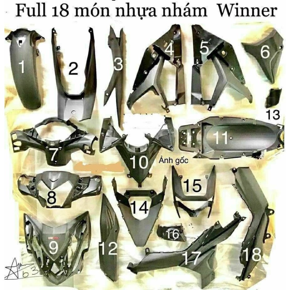 Nắp nước mát winner