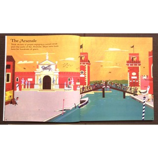 Dính dán - Usborne sticker book - Venice