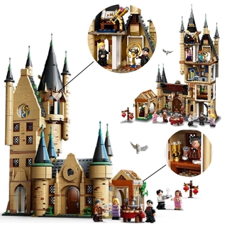 Đồ chơi Lắp ráp Mô hình Harry poter NEW Magic Astronomy Tower Castles 19023