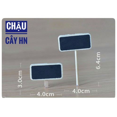 Tiểu cảnh mini mô hình Bảng đen  làm phụ kiện tiểu cảnh trang trí chậu cây Terrarium, sen đá, xương rồng, gắn tag trang