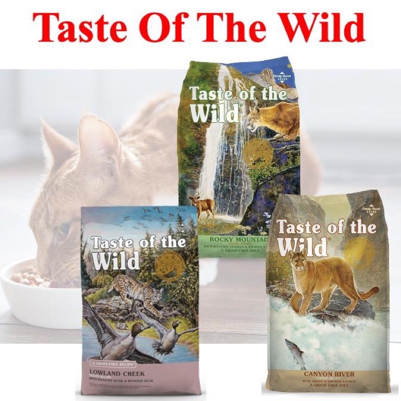 Hạt Tươi Taste Of The Wild Cho Mèo (Nhập khẩu Mỹ)