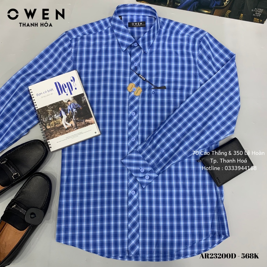 OWEN - Áo sơ mi dài tay Owen - Hàng mới về - AR23200D