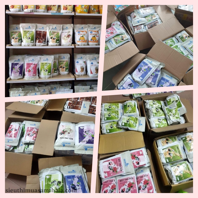 BỘT LÀM TRÀ SỮA DÀNH CHO GIA ĐÌNH HƠN 30 VỊ KHÁC NHAU