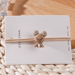thun buộc tóc chun buộc tóc ếch ốp mắt to cute