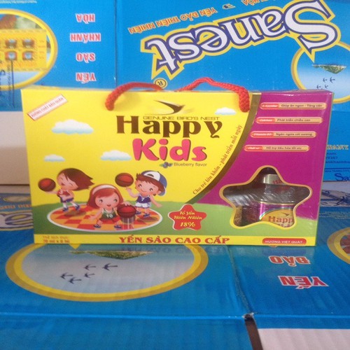 Yến sào HAPPY KIDs 6 hủ x 70ml