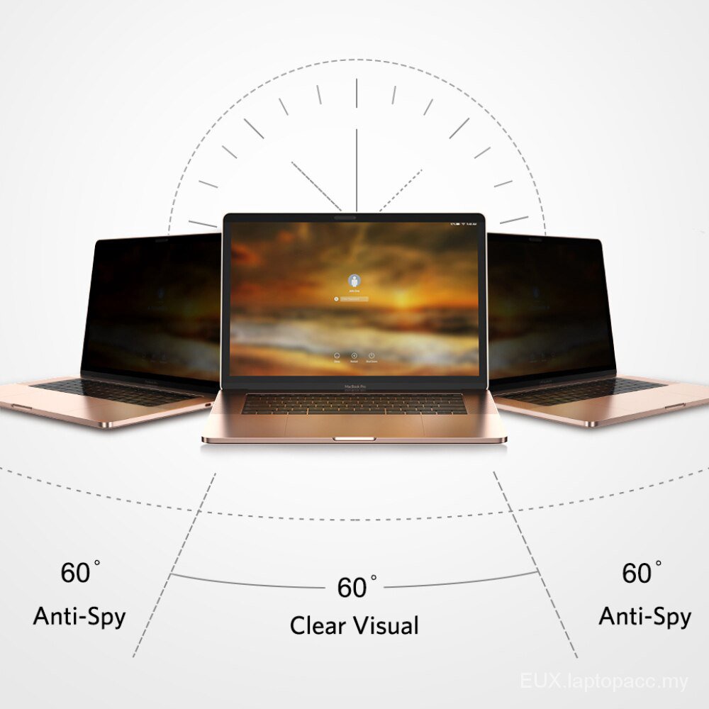 Miếng Dán Màn Hình Từ Tính Chống Nhìn Trộm Cho Apple Macbook Air 13 M1 Pro 13 15 16 inch 2019 2020 A2338 A2337 Pro14 A2442 Pro 16 M1 Max A2485