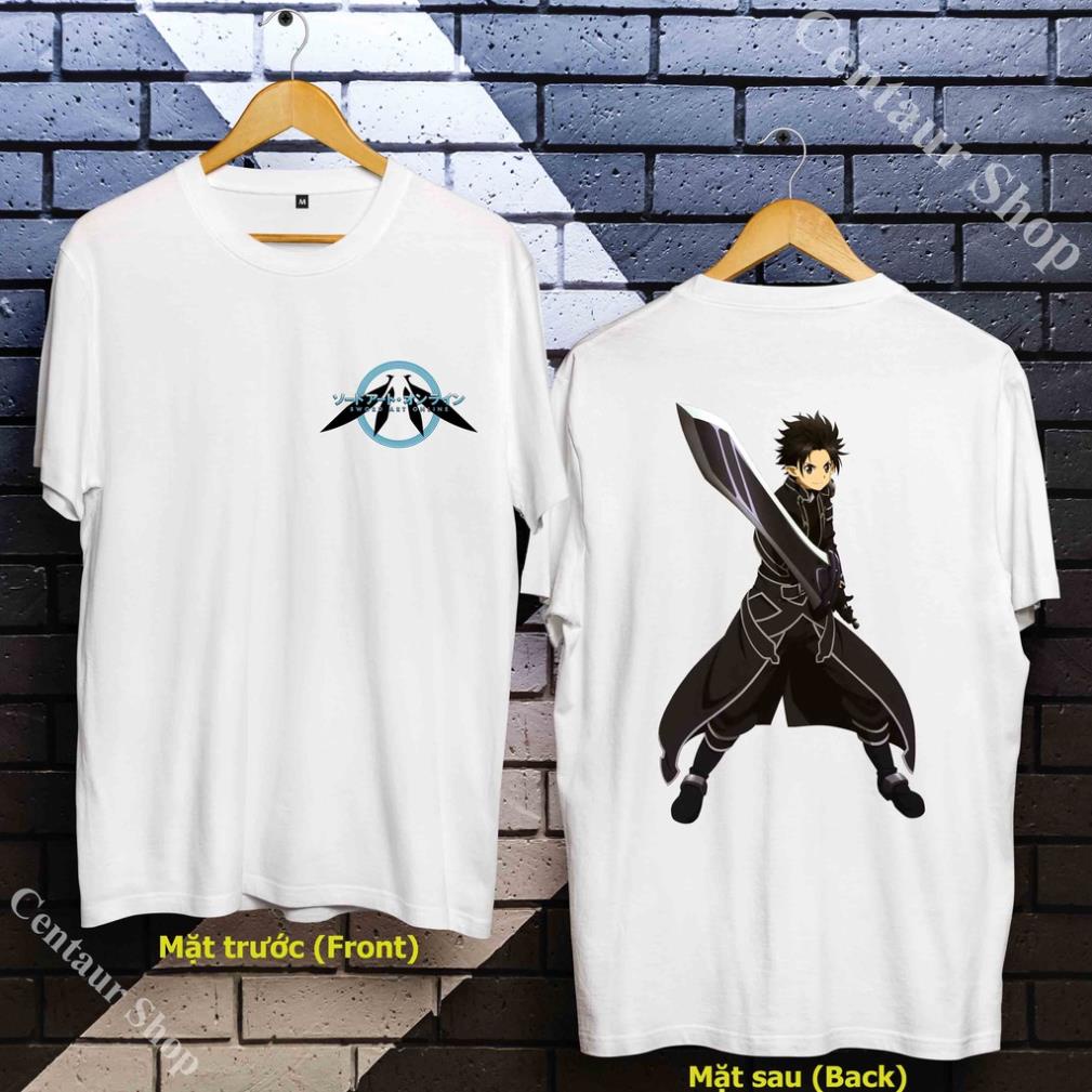 [ƯU ĐÃI] 🎁 Áo Kirito - Áo Sword Art Online - Kirito T-Shirt siêu đẹp - SAO-002