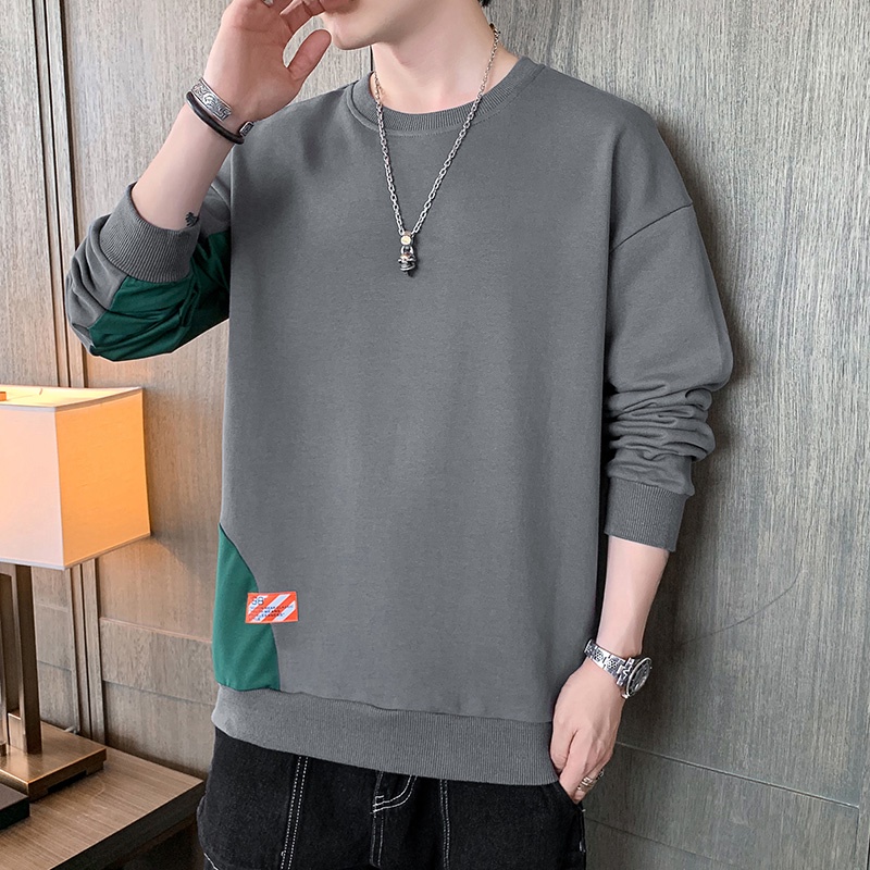 Áo sweater Tay Dài Cổ Tròn Thời Trang Mùa Thu Mới 2022 Cho Nam