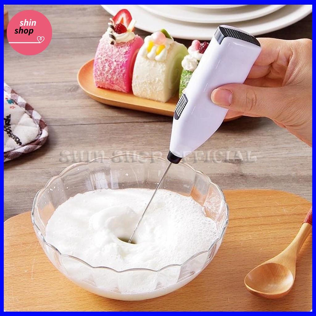 Máy Đánh Trứng - Máy Đánh Trứng Cầm Tay Mini Cao Cấp Bằng Thép Không Gỉ, Hoạt Động Êm Ái - Đồ Gia Dụng Tiện Ích