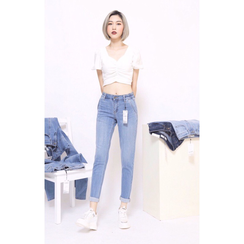 ❤️❤️❤️Siêu phẩm quần boy CT Jeans phối cạp vạn người mê!!!