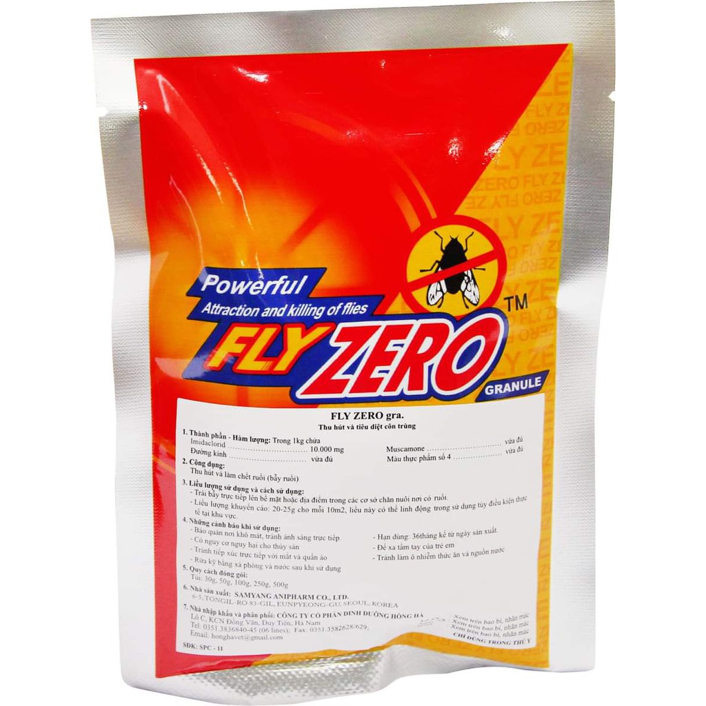 Thuốc diệt ruồi Flyzero ( Gói 100g )