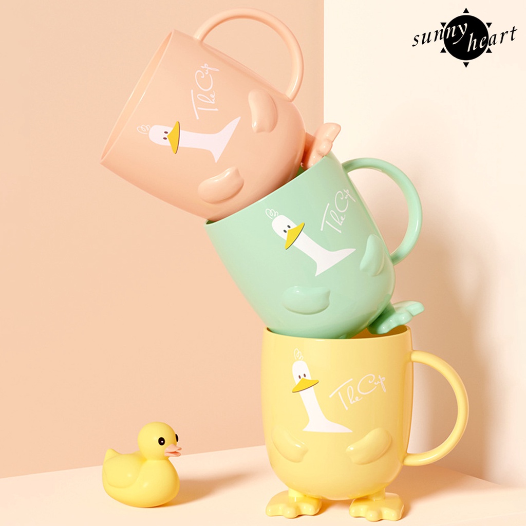 Cốc Đựng Bàn Chải Đánh Răng Chống Sốc Chống Sốc Hình Hoạt Hình Dễ Thương Cho Trẻ Em