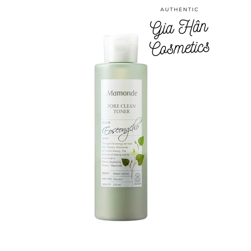 Toner Diếp Cá Mamonde Cho Da Dầu Da Mụn 250ML