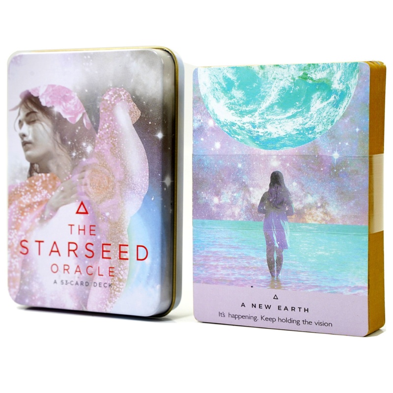 Bộ Bài Tarot Phiên Bản Bí Ẩn Kèm Hộp Sắt Dành Cho Gia Đình