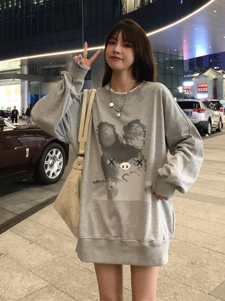 NRVP 2020 autumn and winter new Korean women's loose long-sleeved sweater