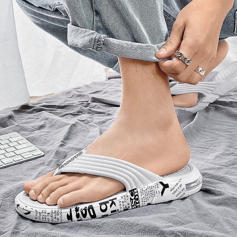 dép tông nam Dép Xỏ Ngón Đi Trong Nhà/Ngoài Trời Chống Trượt/Thấm Nước Cá Tính