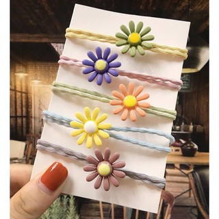 Dây buộc tóc dây chun cột tóc xinh xắn,dễ thương Hoa Cúc