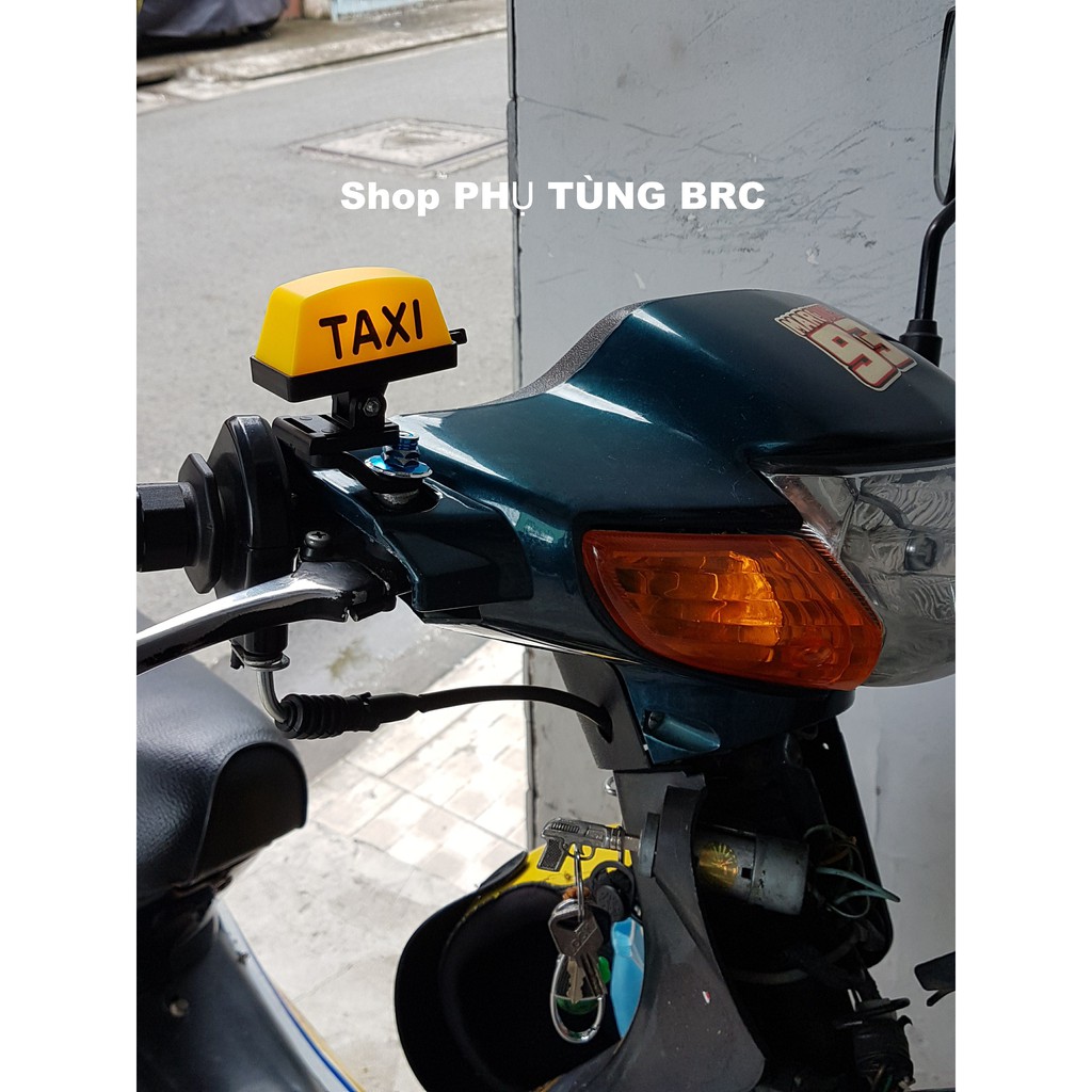 Đèn LED TAXI gắn chân kiếng xe máy