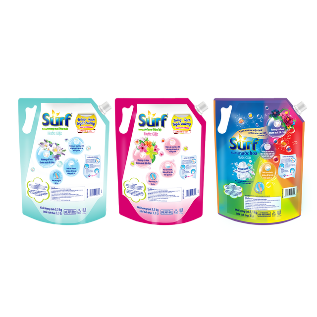 Nước giặt Surf túi 3.5kg/3.1kg