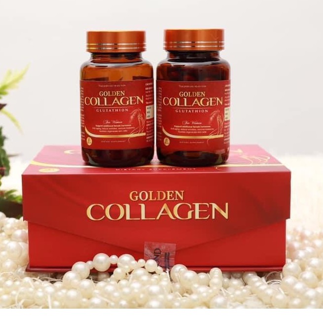 [CHÍNH HÃNG] Golden Collagen - Hỗ trợ làm giảm nám, tàn nhang