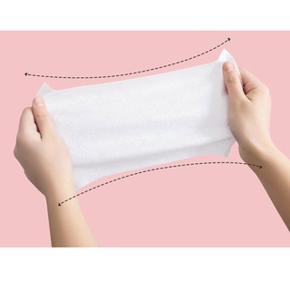Túi 10 miếng khăn ướt hồng (.)