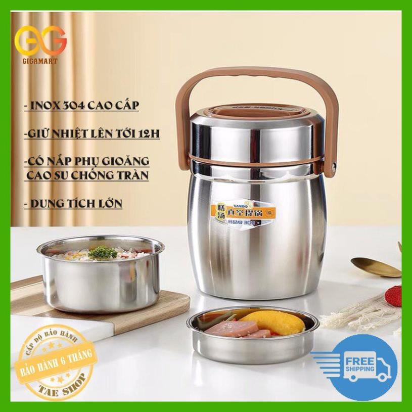 Mua CÀ MEN INOX 304,CẶP LỒNG CAO CẤP 3 NGĂN INOX 304 HÚT CHÂN KHÔNG GIỮ ...