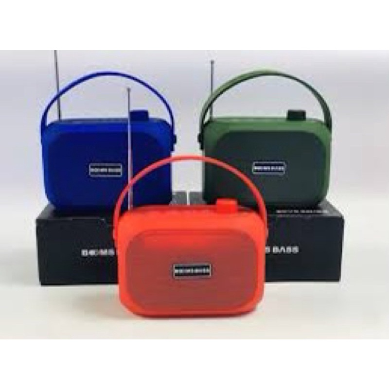 Loa bluetooth mini Cao cấp Booms Bass có quai cầm tay