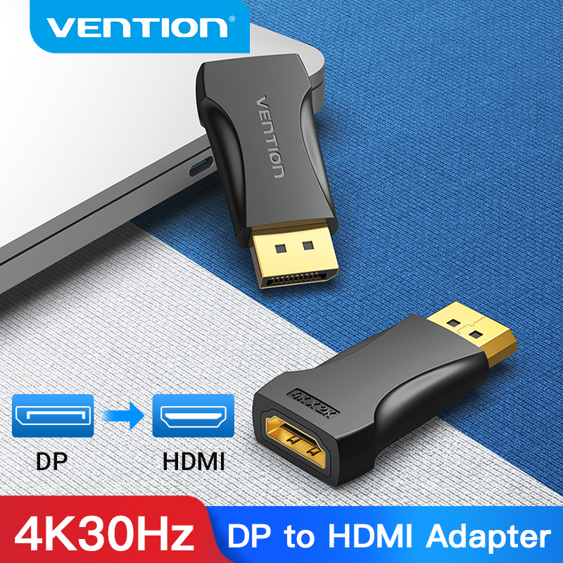 Đầu Chuyển Đổi Vention Dp Sang Hdmi 4k30hz Chuyên Dụng Chất Lượng Cao