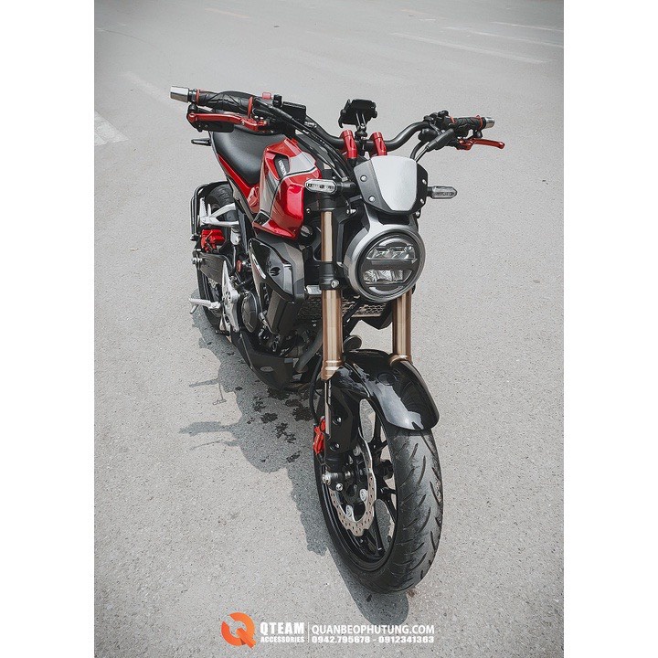 ỐP MÀO HONDA CB150R / 300R / 650R và các dòng xe Đèn tròn Kiểu Classic bike, MK Lightech