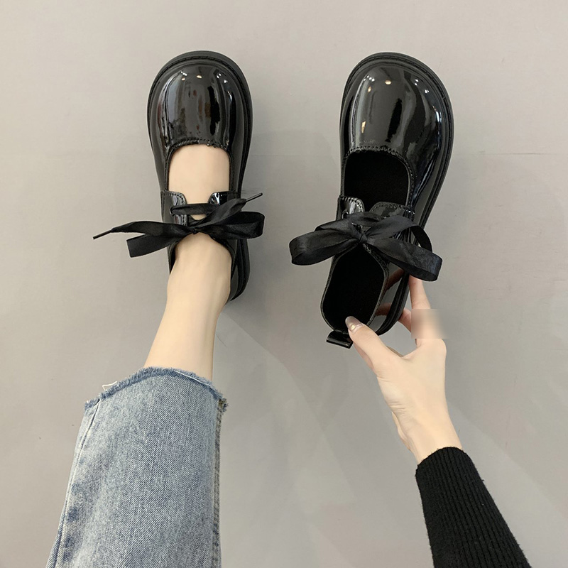 Giày Búp Bê Đế Bệt Mary Jane Phong Cách Lolita Nhật Bản Tinh Tế | BigBuy360 - bigbuy360.vn
