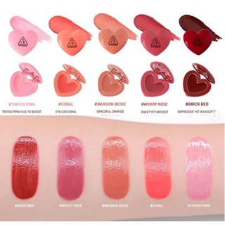 Son Dưỡng Môi 3CE Heart Pot Lip