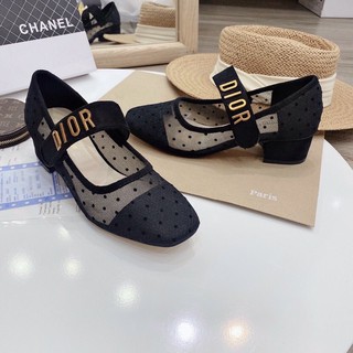 Giày Cao Gót Dior Lưới ( Có ảnh Thật)