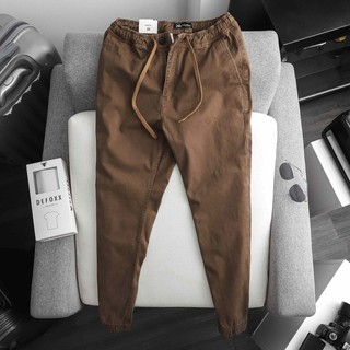 Quần jogger nam, quần jogger kaki nam ZR lưng thun màu bò 2005 foxxmen