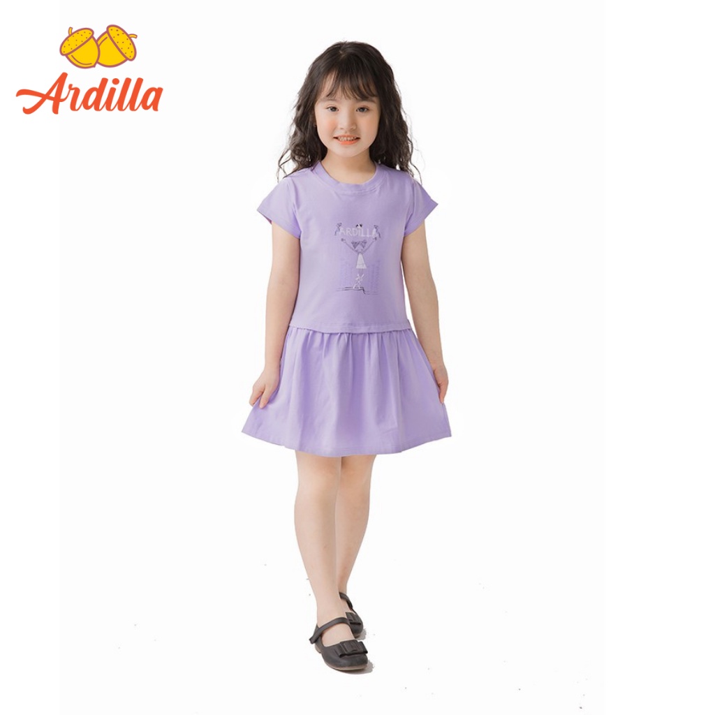 Váy Đuôi Cá Bé Gái ARDILLA Thiết Kế Dáng Suông, Chất Liệu Cotton Thoáng Mát Cho Bé Từ 2-7 Tuổi K103GSS20