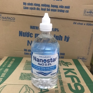 nước muối sinh lý NACL 0,9%