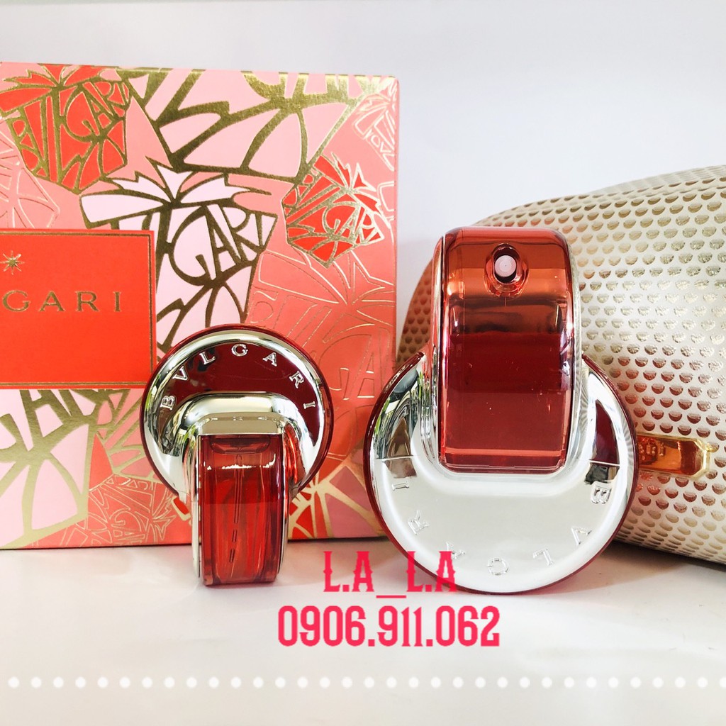 Bộ nước hoa - Gift Set Bvlgari Omnia Coral 3pcs - Hàng Ý