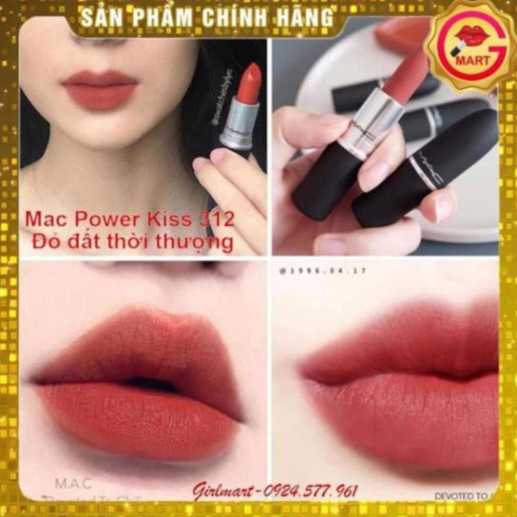 Son Mac chính hãng Ruby Woo, Chili, Marrakesh màu cam cháy đỏ gạch cam đất chuẩn Auth date tới 2023 | BigBuy360 - bigbuy360.vn